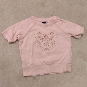 GAP BABY short sleeve sweatshirt
